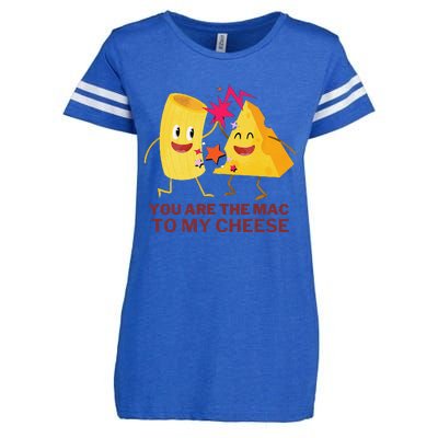 Mac Cheese You Are The Mac To My Cheese Enza Ladies Jersey Football T-Shirt