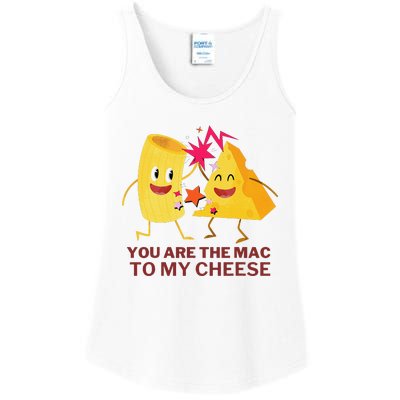 Mac Cheese You Are The Mac To My Cheese Ladies Essential Tank