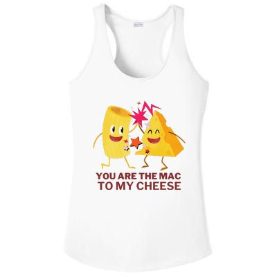 Mac Cheese You Are The Mac To My Cheese Ladies PosiCharge Competitor Racerback Tank