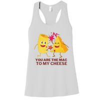 Mac Cheese You Are The Mac To My Cheese Women's Racerback Tank