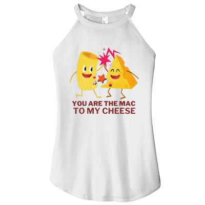 Mac Cheese You Are The Mac To My Cheese Women's Perfect Tri Rocker Tank