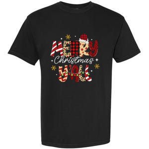 Merry Christmas YAll Christmas Xmas Women Garment-Dyed Heavyweight T-Shirt