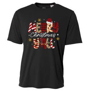 Merry Christmas YAll Christmas Xmas Women Cooling Performance Crew T-Shirt