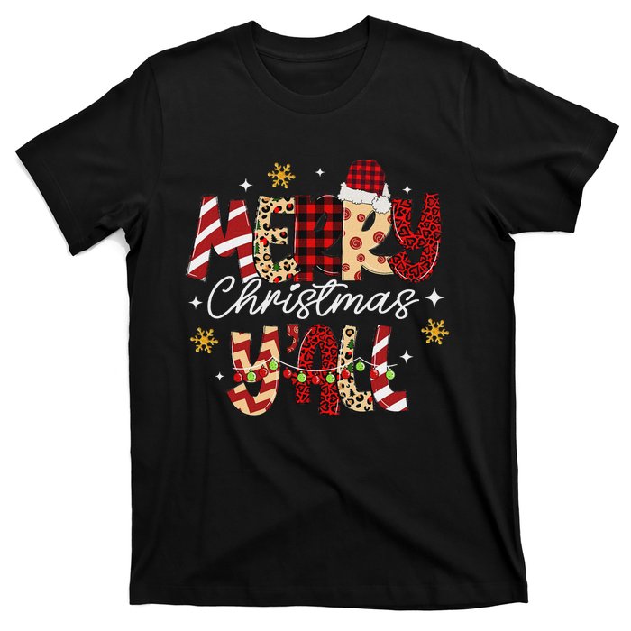 Merry Christmas YAll Christmas Xmas Women T-Shirt