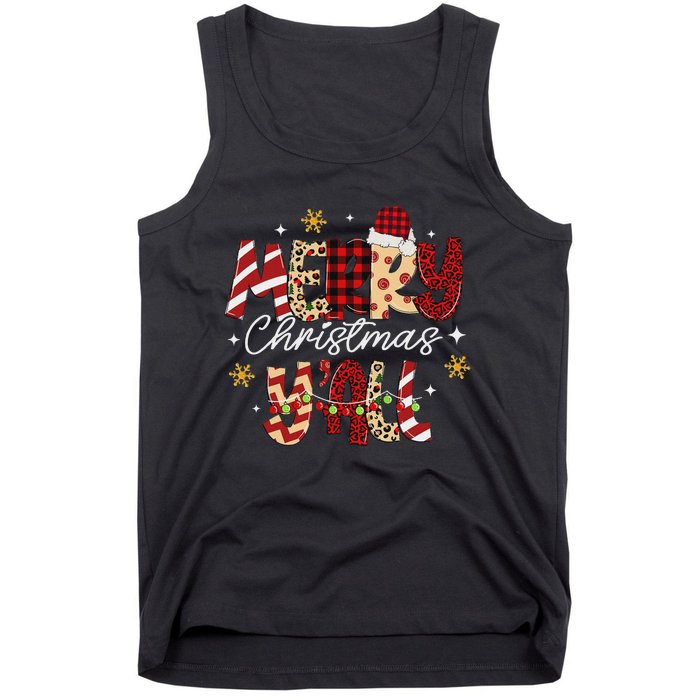 Merry Christmas YAll Christmas Xmas Women Tank Top