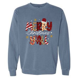 Merry Christmas YAll Christmas Xmas Women Garment-Dyed Sweatshirt