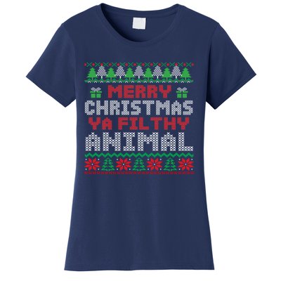 Merry Christmas Ya Filthy Animal Women's T-Shirt