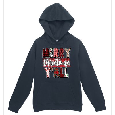 Merry Christmas Yall Holiday Festive Fun Urban Pullover Hoodie