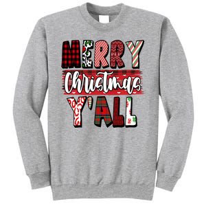 Merry Christmas Yall Holiday Festive Fun Sweatshirt