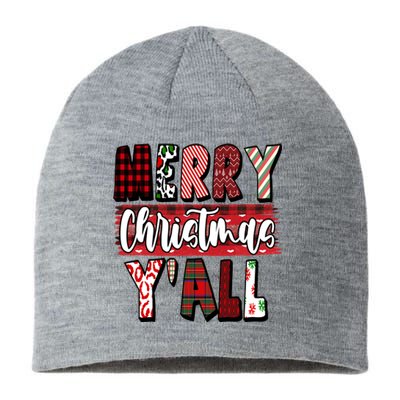 Merry Christmas Yall Holiday Festive Fun Sustainable Beanie