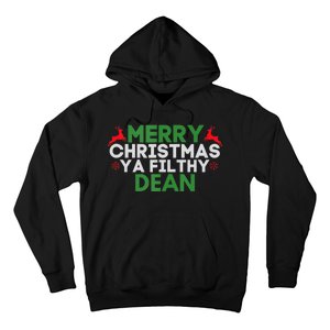 Merry Christmas Ya Filthy Dean Academic Dean Christmas Hoodie