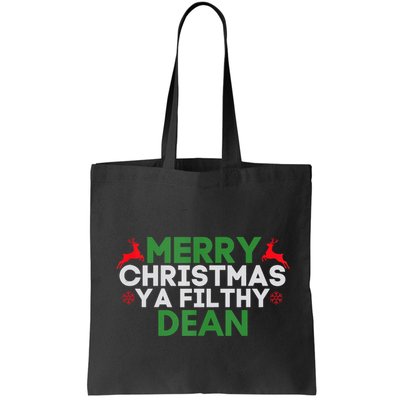 Merry Christmas Ya Filthy Dean Academic Dean Christmas Bag