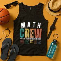 Math Crew You Can Count On Us To Be Right Tank Top