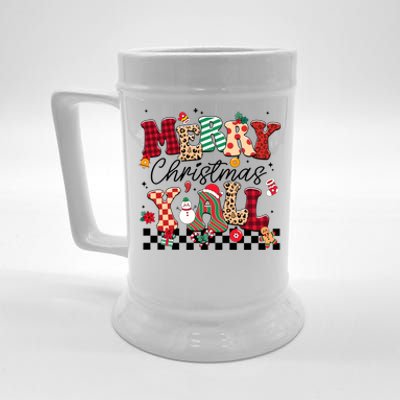 Merry Christmas Y’All Xmas Holiday Matching Family Beer Stein