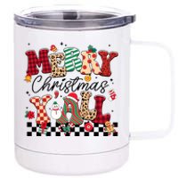 Merry Christmas Y’All Xmas Holiday Matching Family 12 oz Stainless Steel Tumbler Cup