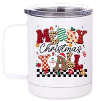 Merry Christmas Y’All Xmas Holiday Matching Family 12 oz Stainless Steel Tumbler Cup