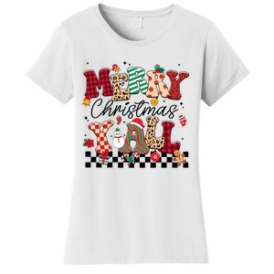 Merry Christmas Y’All Xmas Holiday Matching Family Women's T-Shirt