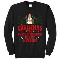 Merry Christmas You Cotton Headed Ninny Muggins Buddy Christmas Movie Sweatshirt