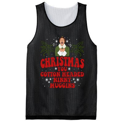 Merry Christmas You Cotton Headed Ninny Muggins Buddy Christmas Movie Mesh Reversible Basketball Jersey Tank