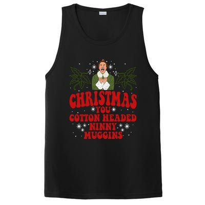 Merry Christmas You Cotton Headed Ninny Muggins Buddy Christmas Movie PosiCharge Competitor Tank