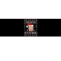 Merry Christmas Ya Filthy Animal Sweater Bumper Sticker