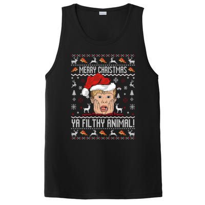 Merry Christmas Ya Filthy Animal Sweater PosiCharge Competitor Tank