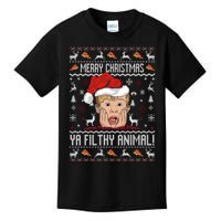 Merry Christmas Ya Filthy Animal Sweater Kids T-Shirt