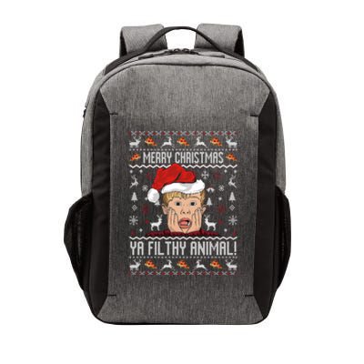 Merry Christmas Ya Filthy Animal Sweater Vector Backpack