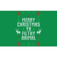 Merry Christmas Ya Filthy Animal Ugly Christmas Sweater Bumper Sticker