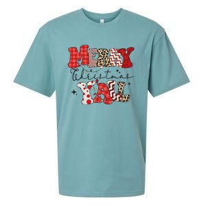 Merry Christmas YAll Holiday Season Matching Group Matching Family Sueded Cloud Jersey T-Shirt