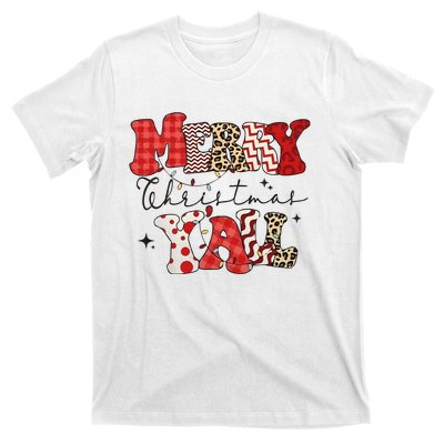 Merry Christmas YAll Holiday Season Matching Group Matching Family T-Shirt