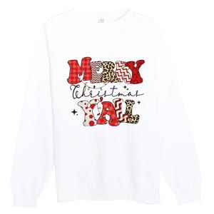 Merry Christmas YAll Holiday Season Matching Group Matching Family Premium Crewneck Sweatshirt