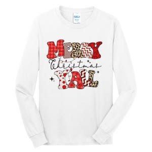 Merry Christmas YAll Holiday Season Matching Group Matching Family Tall Long Sleeve T-Shirt