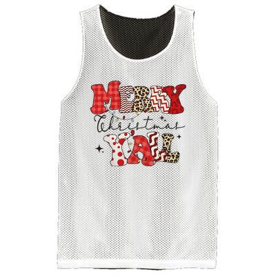 Merry Christmas YAll Holiday Season Matching Group Matching Family Mesh Reversible Basketball Jersey Tank