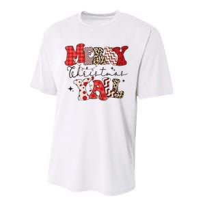 Merry Christmas YAll Holiday Season Matching Group Matching Family Performance Sprint T-Shirt