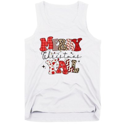 Merry Christmas YAll Holiday Season Matching Group Matching Family Tank Top