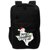 Merry Christmas Y'all Texas State Impact Tech Backpack