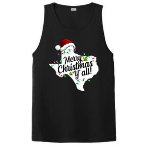 Merry Christmas Y'all Texas State PosiCharge Competitor Tank