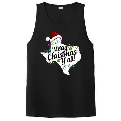 Merry Christmas Y'all Texas State PosiCharge Competitor Tank