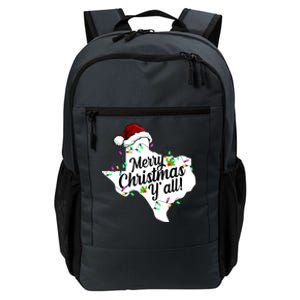 Merry Christmas Y'all Texas State Daily Commute Backpack