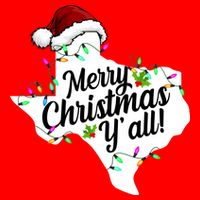 Merry Christmas Y'all Texas State Toddler T-Shirt