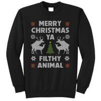 Merry Christmas Ya Filthy Animal Sweatshirt