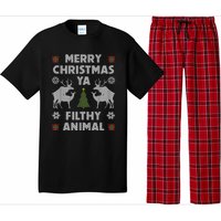 Merry Christmas Ya Filthy Animal Pajama Set