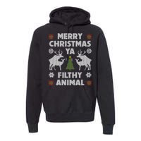 Merry Christmas Ya Filthy Animal Premium Hoodie