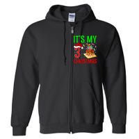 Merry Christmas Yes Its My 3rd Birthday Christmas Full Zip Hoodie