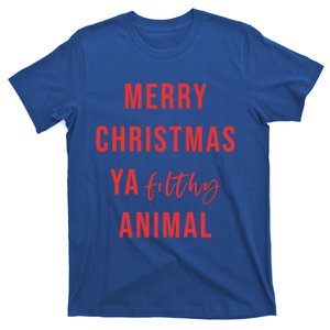 Merry Christmas Ya Filthy Animal Home Alone Quotes Gift T-Shirt