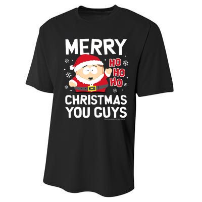 Merry Christmas You Guys Performance Sprint T-Shirt