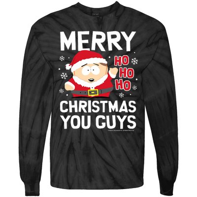 Merry Christmas You Guys Tie-Dye Long Sleeve Shirt