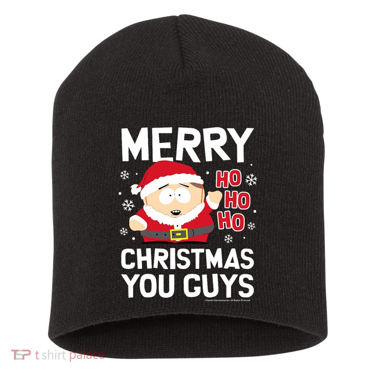 Merry Christmas You Guys Short Acrylic Beanie