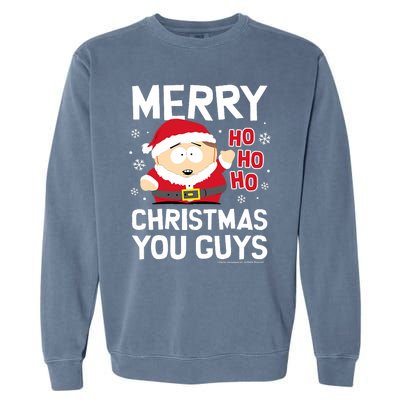 Merry Christmas You Guys Garment-Dyed Sweatshirt